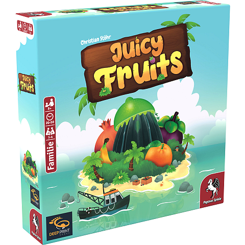Pegasus Juicy Fruits 50 min Brettspiel Rollenspiele