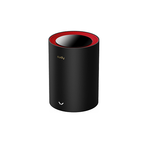 Cudy M3000 Dual-Band (2,4 GHz/5 GHz) Wi-Fi 6 (802.11ax) Schwarz, Rot 1 Intern