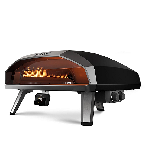 Ooni Koda 2 Max Pizzamacher/Ofen 1 Pizza/Pizzen Schwarz, Silber
