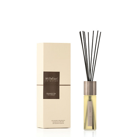 Millefiori Orange Tea Aromaessenz 100 ml Grapefruit, Zitrone, Orange, Rose, Tee, Vetiver, Violett Aroma-Diffuser