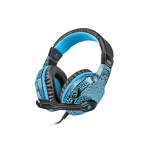 FURY Hellcat Kopfhörer Kabelgebunden Kopfband Gaming Schwarz, Blau