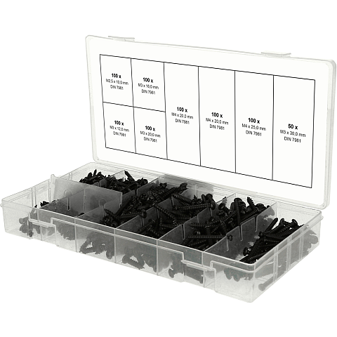KS Tools 970.0800 Schraube/Bolzen 750 Stück(e) M3