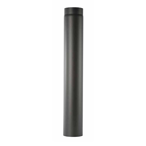 BERTRAMS 196610 Schornsteinrohr Gerades Schornsteinrohr 1000 mm Schwarz