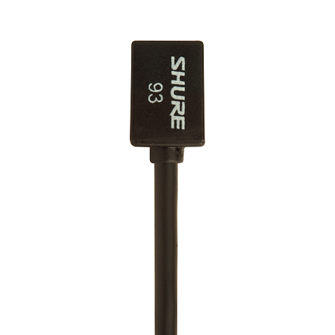 Shure WL93 Mikrofon Schwarz Interview-Mikrofon