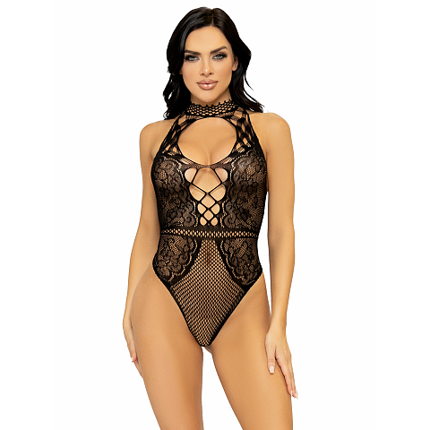 Leg Avenue 89307_00122 Wäsche-Set/Bodysuit Schwarz