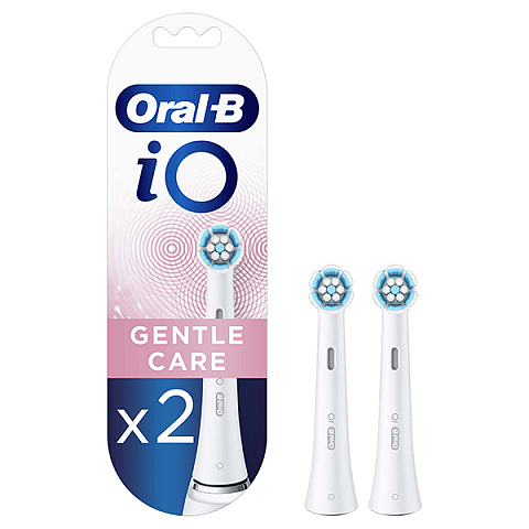 Oral-B iO Gentle Care 4210201343646 Elektrischer Zahnbürstenkopf 2 Stück(e) Weiß
