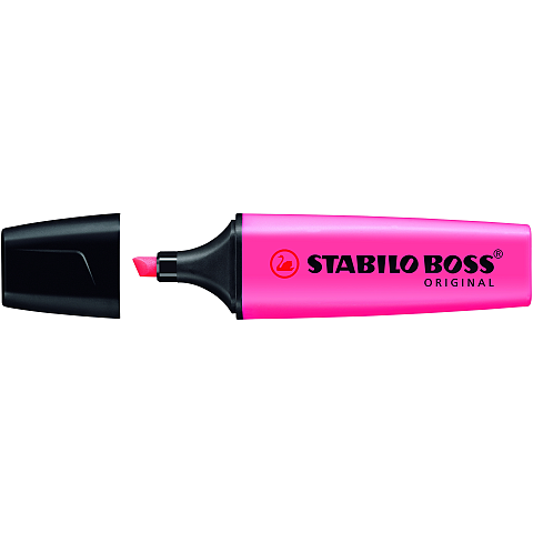 STABILO BOSS ORIGINAL Marker 1 Stück(e) Meißel Pink