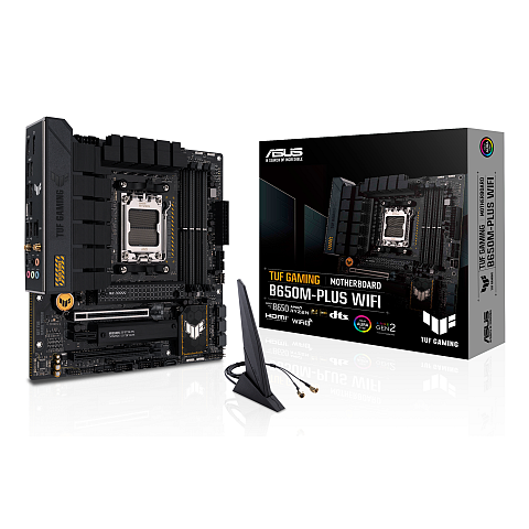 ASUS TUF GAMING B650M-PLUS WIFI AMD B650 Sockel AM5 micro ATX