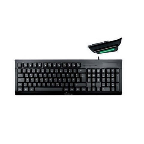 MediaRange MROS114 Tastatur Büro USB QWERTZ Deutsch Schwarz