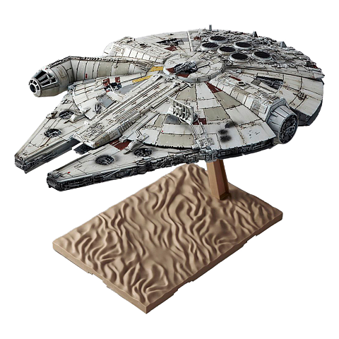 Revell Bandai Millennium Falcon Spaceship model Montagesatz 1:144