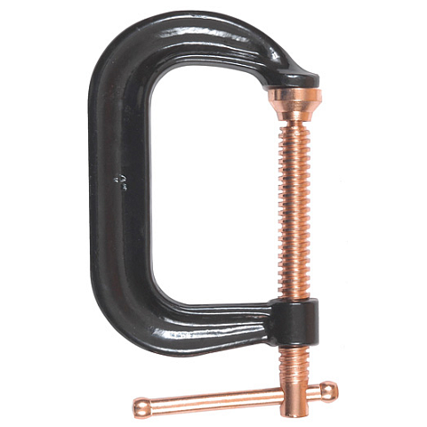 BESSEY CDF408C Schraubzwinge C-Klemme 20,5 cm Schwarz, Bronze