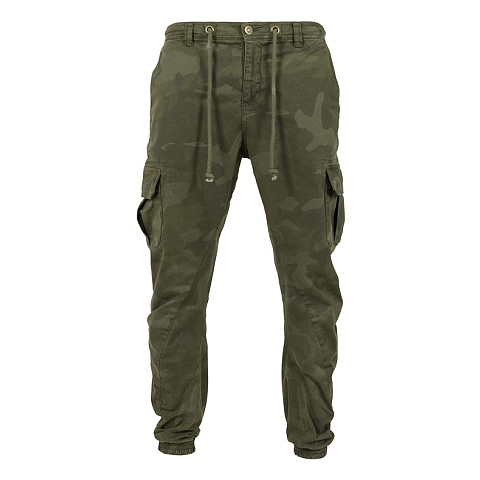 Urban Classics TB1611-00775-0011 Männlich Camouflage, Olive Baumwolle, Elastan