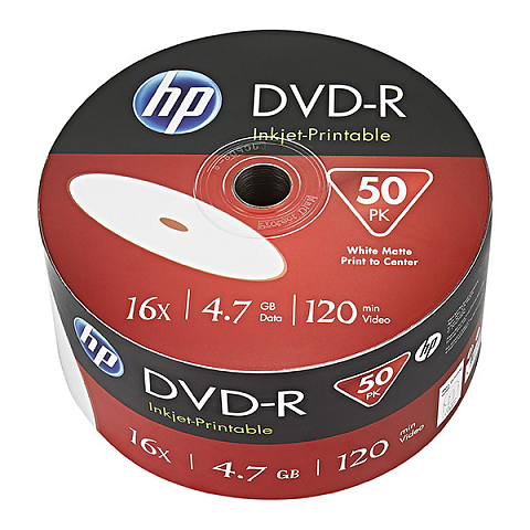 HP DME00070WIP DVD-Rohling 4,7 GB DVD+R 50 Stück(e)