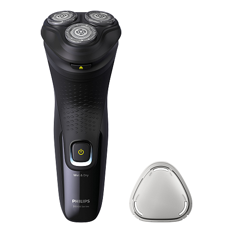Philips X3021/00 Elektrorasierer Rotationstrasierer Trimmer Schwarz