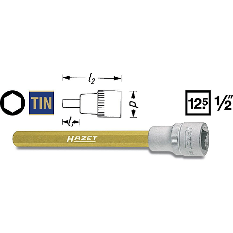 HAZET 986LG-9 Steckschlüsselaufsatz 1 Stück(e)