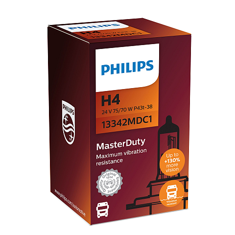 Philips MasterDuty 13342MDC1 Scheinwerferlampe mit 24 V