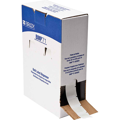 Brady BMP61 BMP71 wiederablösbare Etiketten aus Vinylgewebe, Großpackung