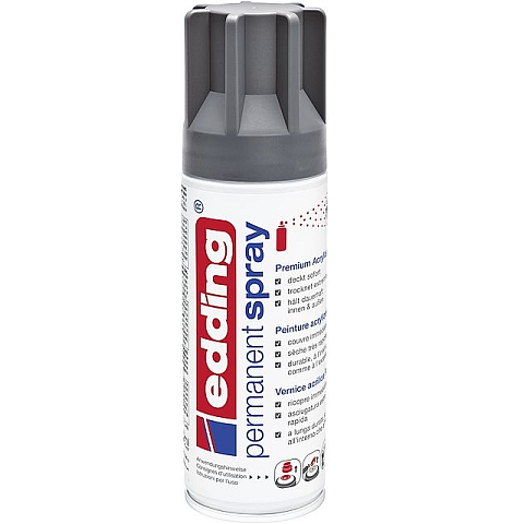 Edding 5200 Acrylfarbe 200 ml Anthrazit Sprühdose