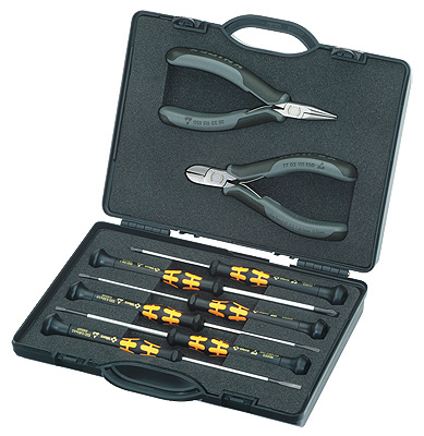 Knipex 00 20 18 ESD Mechanik-Werkzeugsätze 8 Werkzeug