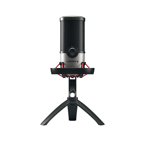 CHERRY UM 6.0 ADVANCED Schwarz, Silber Tischmikrofon