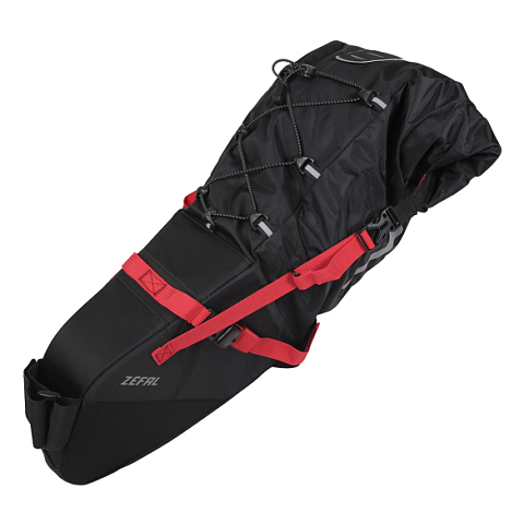 Zefal Z Adventure R17 Sattel Fahrradtasche 17 l Thermoplastische Polyurethane (TPU) Schwarz, Rot