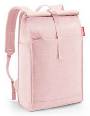 Reisenthel urban rolltop Rucksack City backpack Pink Polyester