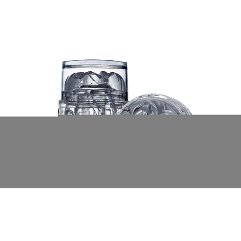Fleshlight FLE167-WEISS Männlicher Masturbator Transparent Silikon
