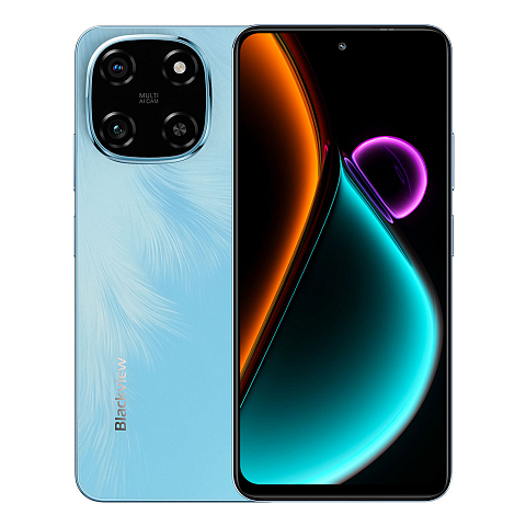 Blackview COLOR 6 16,9 cm (6.67") Dual-SIM Android 15 4G 8 GB 256 GB 5000 mAh Blau
