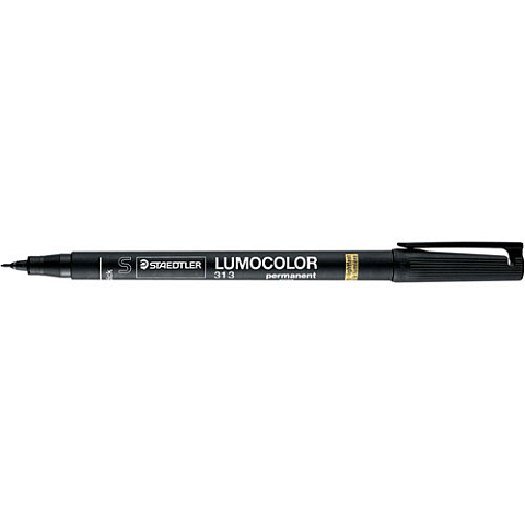 Staedtler 313-2 Permanent-Marker Rundspitze Schwarz 10 Stück(e)
