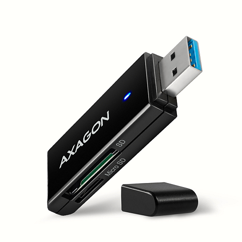 Axagon CRE-S2N SuperSpeed USB-A Kartenleser