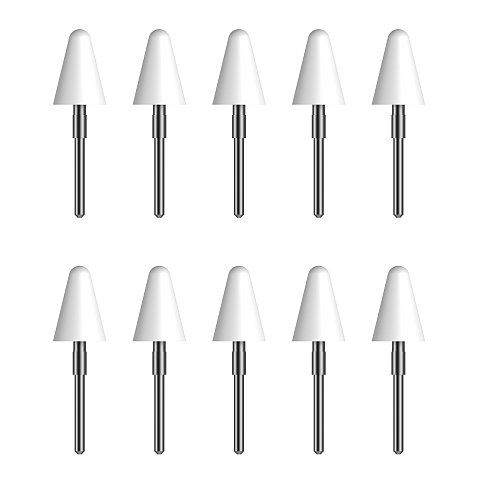 Kobo KOON605ACWHPPN Stylus Pen Zubehör Weiß 10 Stück(e)