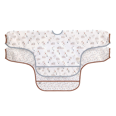 Lässig Tiny Farmer Lätzchen mit Ärmeln Polyester