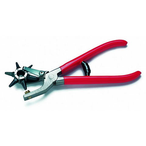 Cimco 101550 Stanzzange Revolverlochzangen 6 Stück(e) 2,2.5,3,3.5,4,5 mm Stahl Rot 1 Stück(e)