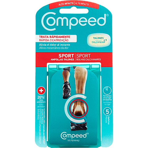 Compeed 3574660634358 Wundschnellverband 4,2 x 6,8 cm 5 Stück(e)