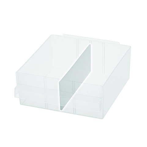 raaco 150-03/04 Trennblatt Polypropylen (PP) Transparent 16 Stück(e)