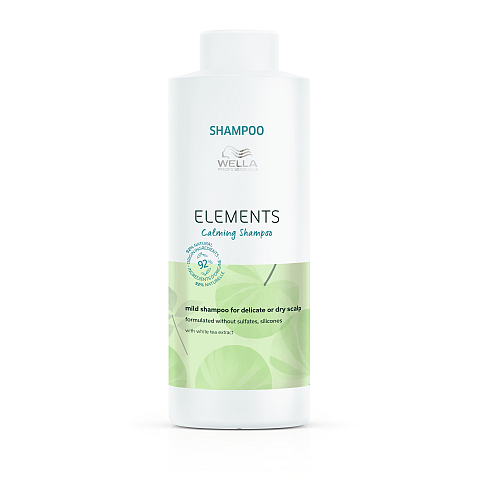 Wella Elements Calming 1000 ml Shampoo Professionell Frauen