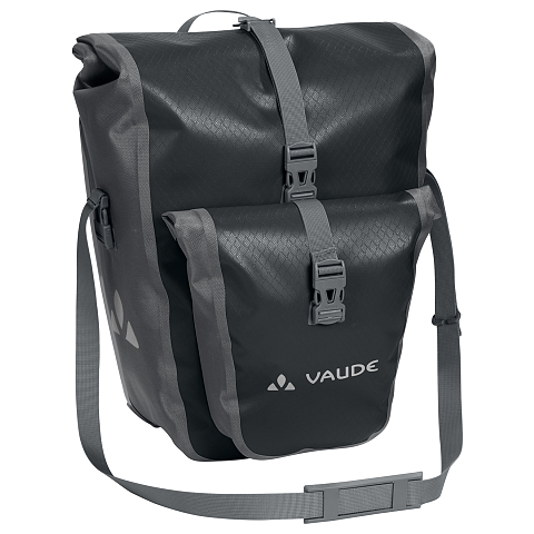 VAUDE Aqua Back Plus Single Hinten Fahrradtasche 25,5 l Polyamid, Polyester, Plane Schwarz