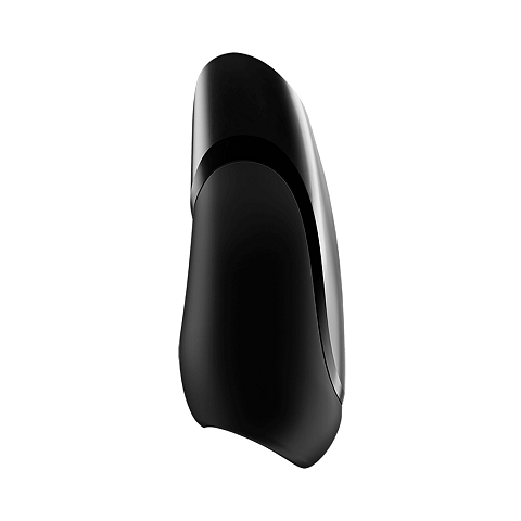 Satisfyer Men Vibration+ Männlicher Streichler Schwarz Acrylnitril-Butadien-Styrol (ABS), Silikon