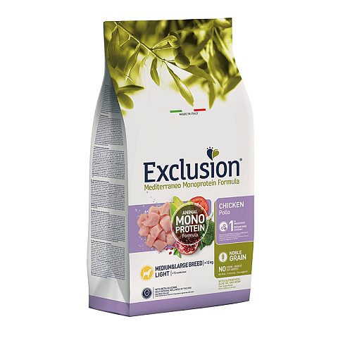 Exclusion NGLCM12 Hunde-Trockenfutter 12 g Adult Huhn