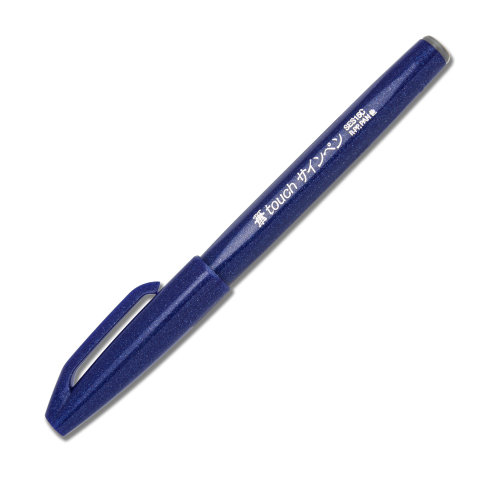 Pentel SES15C-C Kalligrafiefeder Blau 1 Stück(e)
