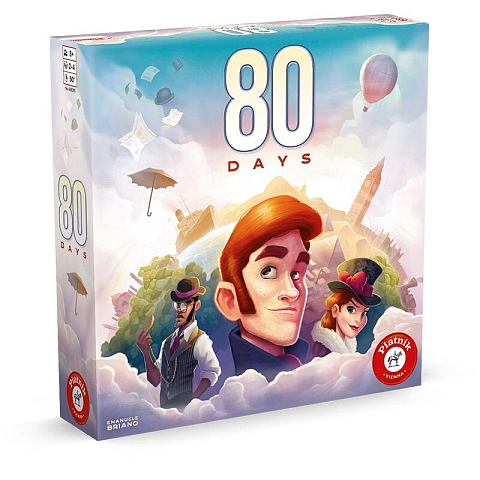 Piatnik 80 Days 45 min Brettspiel Strategie