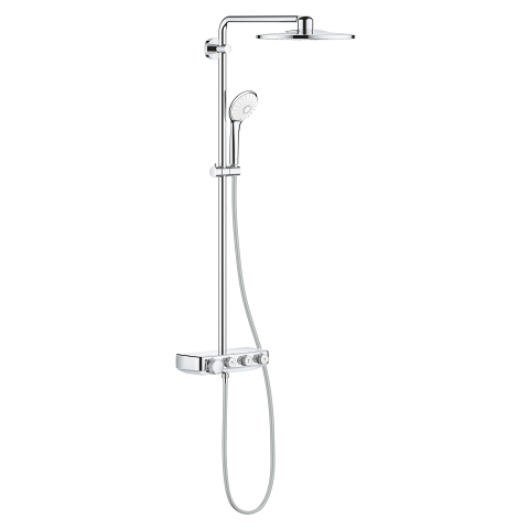 GROHE 26507000 Duschsystem 2 Kopf/Köpfe Wand Chrom
