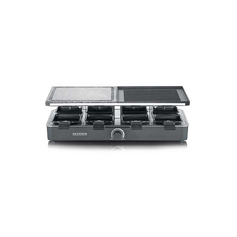 Severin RG2371 Raclette Grill 8 Person(en) 1400 W Edelstahl