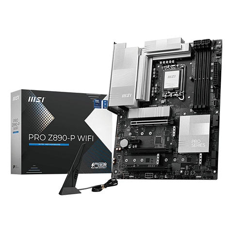 MSI PRO Z890-P WIFI Motherboard Intel Z890 LGA 1851 (Socket V1) ATX