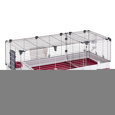 Ferplast Krolik 140 Rabit Grau, Rot