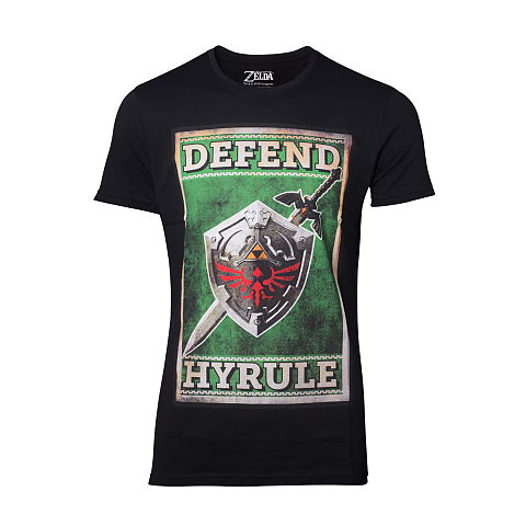 DIFUZED Zelda T-Shirt Rundhals Kurzärmel