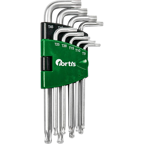 Fortis 4317784730020 Sechskantschlüssel 9 Stück(e)
