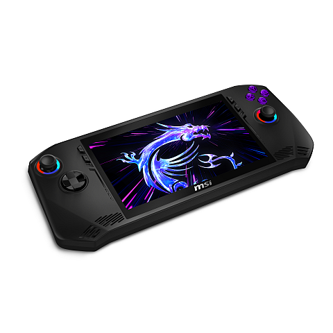 MSI Claw 7 AI+ A2VM-028 Tragbare Spielkonsole 17,8 cm (7") 512 GB Touchscreen WLAN Schwarz