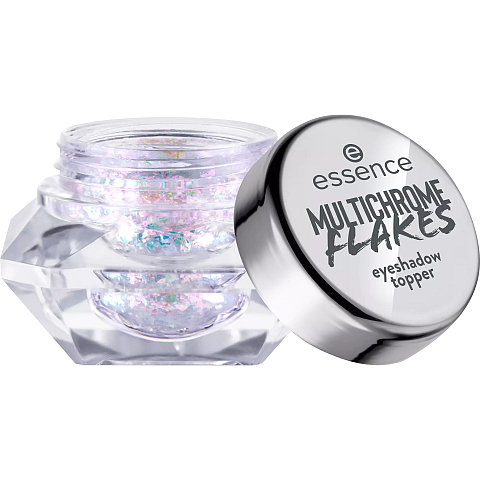 Essence MULTICHROME FLAKES eyeshadow topper Lidschatten 2 g 01 Galactic vibes Glitter