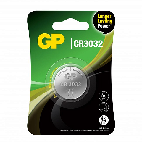 GP Batteries Lithium CR3032 Einwegbatterie Lithium-Manganese Dioxide (LiMnO2)
